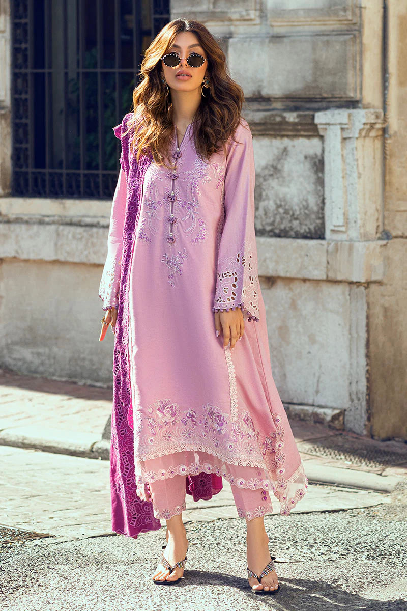 MUSHQ Broadway Returns Unstitched Khaddar 3Pc Suit MW22-10 MEHER