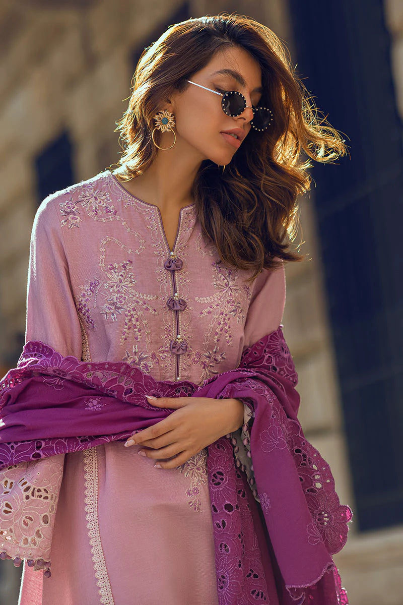 MUSHQ Broadway Returns Unstitched Khaddar 3Pc Suit MW22-10 MEHER