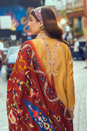 MUSHQ Broadway Returns Unstitched Linen 3Pc Suit MW22-11 ELA