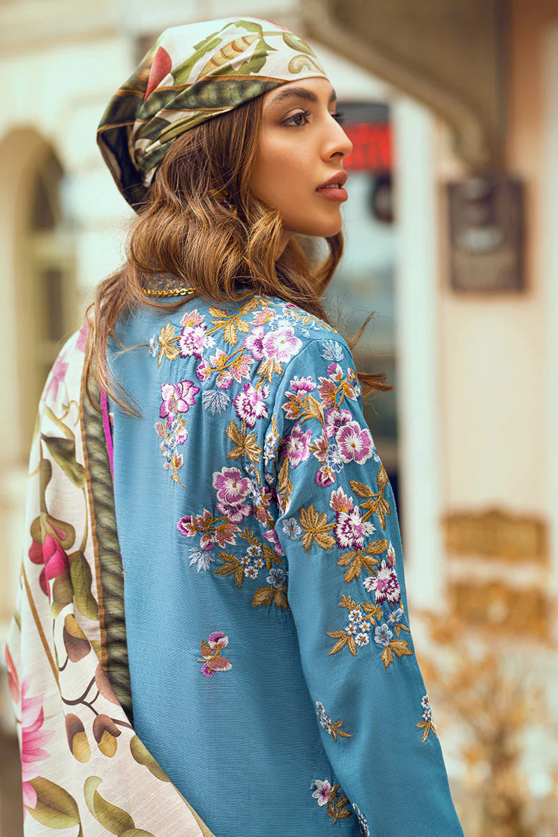 MUSHQ Broadway Returns Unstitched Khaddar 3Pc Suit MW22-12 INARA