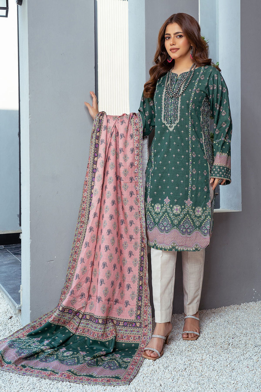 Rang by Motifz Digital Printed Khaddar Unstitched 3Pc Suit 3501-PRINT-A