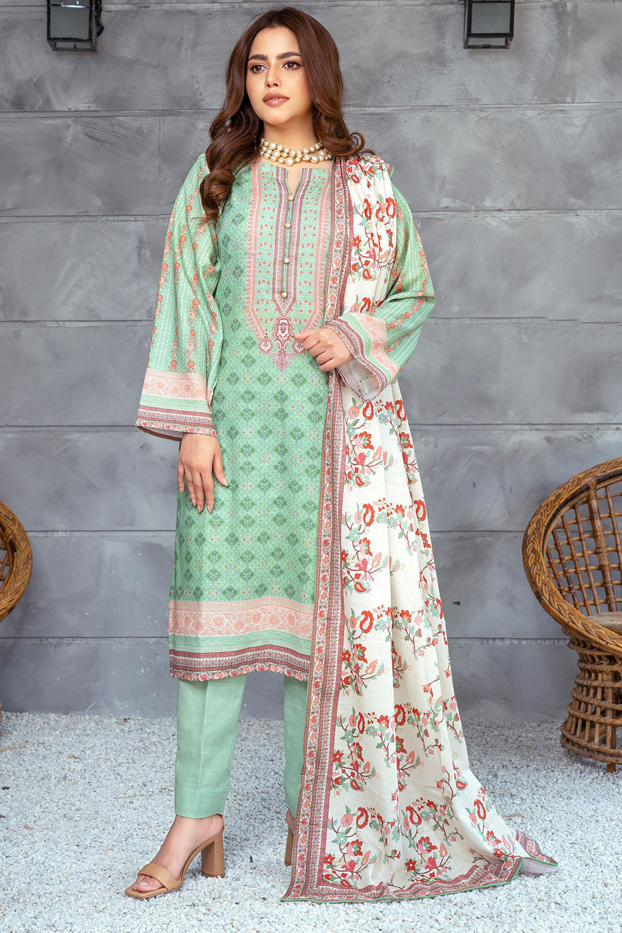 Rang by Motifz Digital Printed Khaddar Unstitched 3Pc Suit 3503-PRINT-A