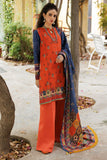 Umang by Motifz Embroidered Khaddar Unstitched 3Pc Suit 3603-DAYLILY