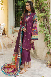 Umang by Motifz Embroidered Khaddar Unstitched 3Pc Suit 3604-MAPLE
