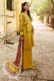 Umang by Motifz Embroidered Khaddar Unstitched 3Pc Suit 3605-HINOKI