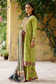 Umang by Motifz Embroidered Khaddar Unstitched 3Pc Suit 3606-GAZANIA