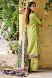 Umang by Motifz Embroidered Khaddar Unstitched 3Pc Suit 3606-GAZANIA