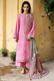 Umang by Motifz Embroidered Khaddar Unstitched 3Pc Suit 3609-CALADIUM