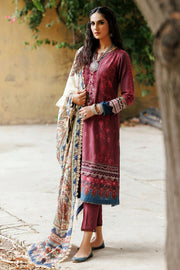 Umang by Motifz Embroidered Khaddar Unstitched 3Pc Suit 3610-FESCUE