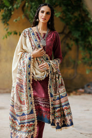 Umang by Motifz Embroidered Khaddar Unstitched 3Pc Suit 3610-FESCUE