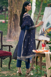 Motifz Premium Winter Embroidered Linen Unstitched Suit 3786-HAMI
