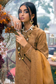 Motifz Premium Winter Embroidered Linen Unstitched Suit 3791-CHELAN