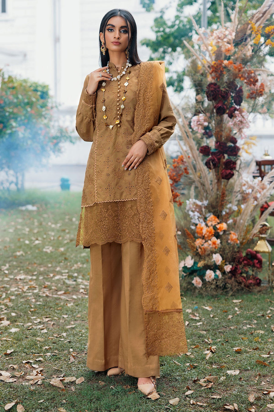 Motifz Premium Winter Embroidered Linen Unstitched Suit 3791-CHELAN
