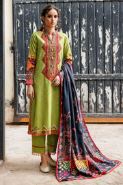 Umang by Motifz Digital Printed Linen Unstitched 3Pc Suit 3808-MANDARIN