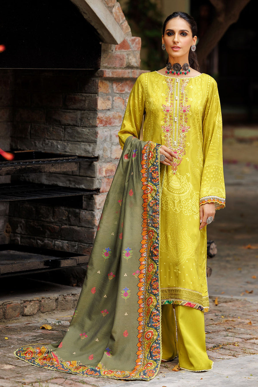 Umang by Motifz Digital Printed Linen Unstitched 3Pc Suit 3811-BANYAN