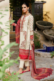 Umang by Motifz Digital Printed Linen Unstitched 3Pc Suit 3814-NUTMEG