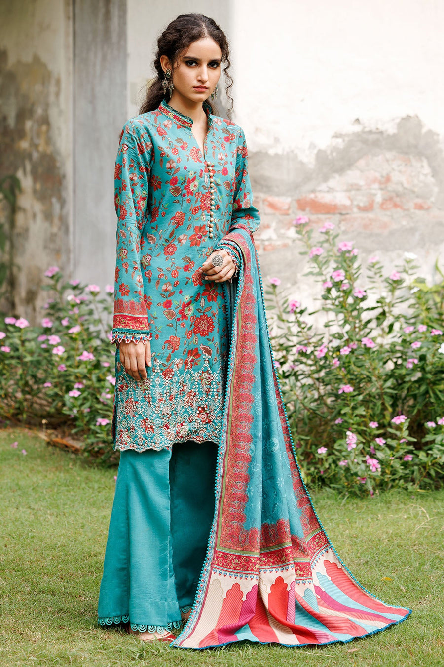 Umang by Motifz Digital Printed Linen Unstitched 3Pc Suit 3815-ACACIA