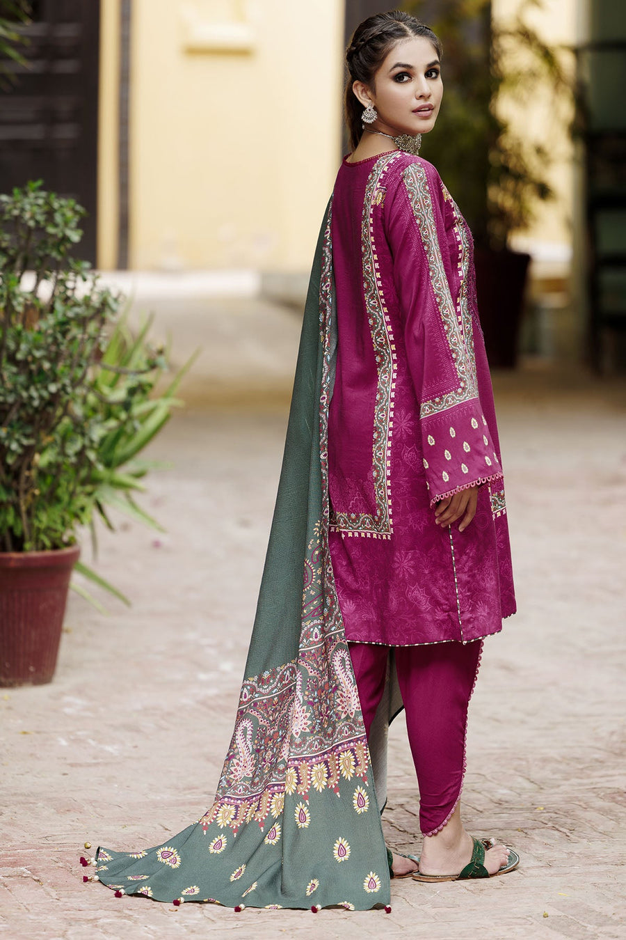 Umang by Motifz Digital Printed Linen Unstitched 3Pc Suit 3817-CANE