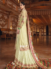 Maryum N Maria Wedding Chiffon Embroidered 3 Piece Suit MME-01 - FaisalFabrics.pk
