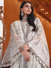 Maryum N Maria Wedding Chiffon Embroidered 3 Piece Suit MME-04 - FaisalFabrics.pk