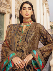 Maryum N Maria Wedding Chiffon Embroidered 3 Piece Suit MME-07 - FaisalFabrics.pk