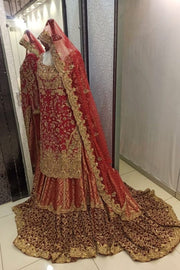 Sumaria’s Couture Bridal Stitched 3Pc Suit - MAHARANI