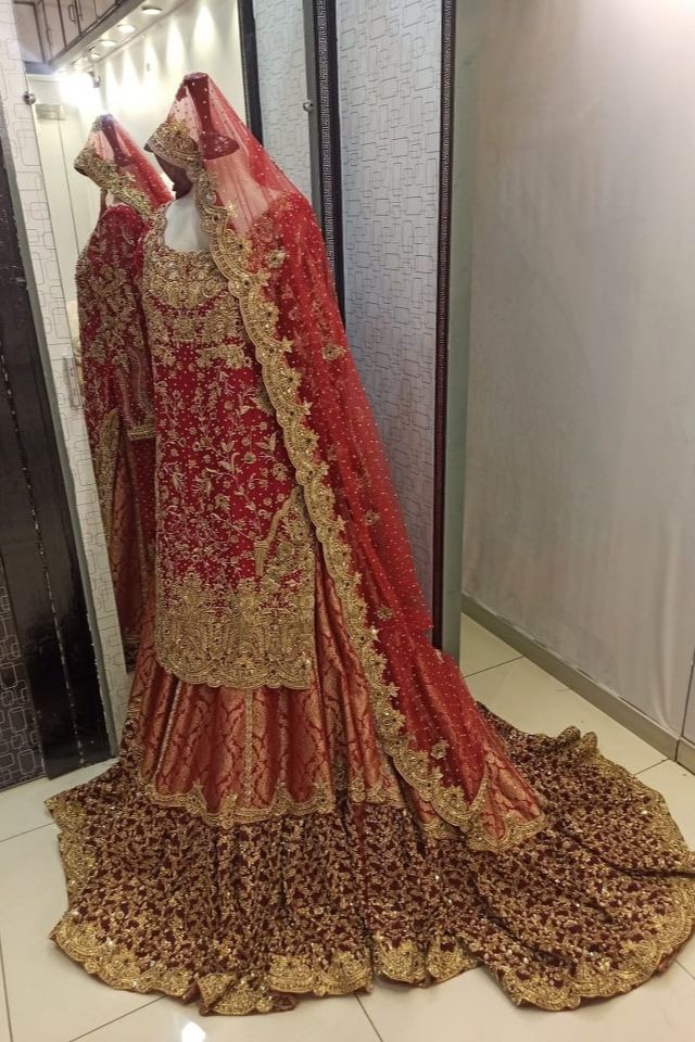 Sumaria’s Couture Bridal Stitched 3Pc Suit - MAHARANI