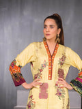 Manizay Jan e Ada Digital Print & Embroidered Slub Bambo 3Pc Suit M-06 - FaisalFabrics.pk