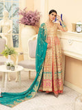 Maryum N Maria Premium Chiffon Collection Embroidered 3Pc Suit MMD-05 - FaisalFabrics.pk