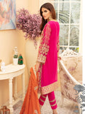 Maryum N Maria Premium Chiffon Collection Embroidered 3Pc Suit MMD-01 - FaisalFabrics.pk