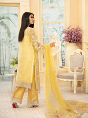 Maryum N Maria Premium Chiffon Collection Embroidered 3Pc Suit MMD-09 - FaisalFabrics.pk