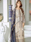 Maryum N Maria Luxury Chiffon Collection 2020 MMC-01 PERL HARPS - FaisalFabrics.pk