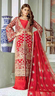 Maryum N Maria Luxury Chiffon Collection 2020 MMC-02 LST REDD - FaisalFabrics.pk