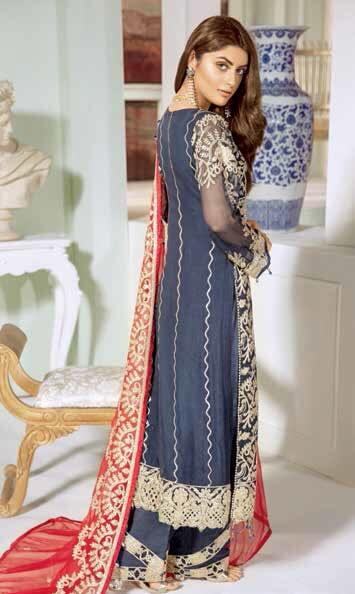 Maryum N Maria Luxury Chiffon Collection 2020 MMC-04 DYNAT LENYS - FaisalFabrics.pk