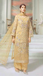 Maryum N Maria Luxury Chiffon Collection 2020 MMC-07 DUST LYEH - FaisalFabrics.pk