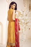 Maryum N Maria Bridal Chiffon 2020 Embroidered 3Pc Suit Crao Royal MA-09 - FaisalFabrics.pk