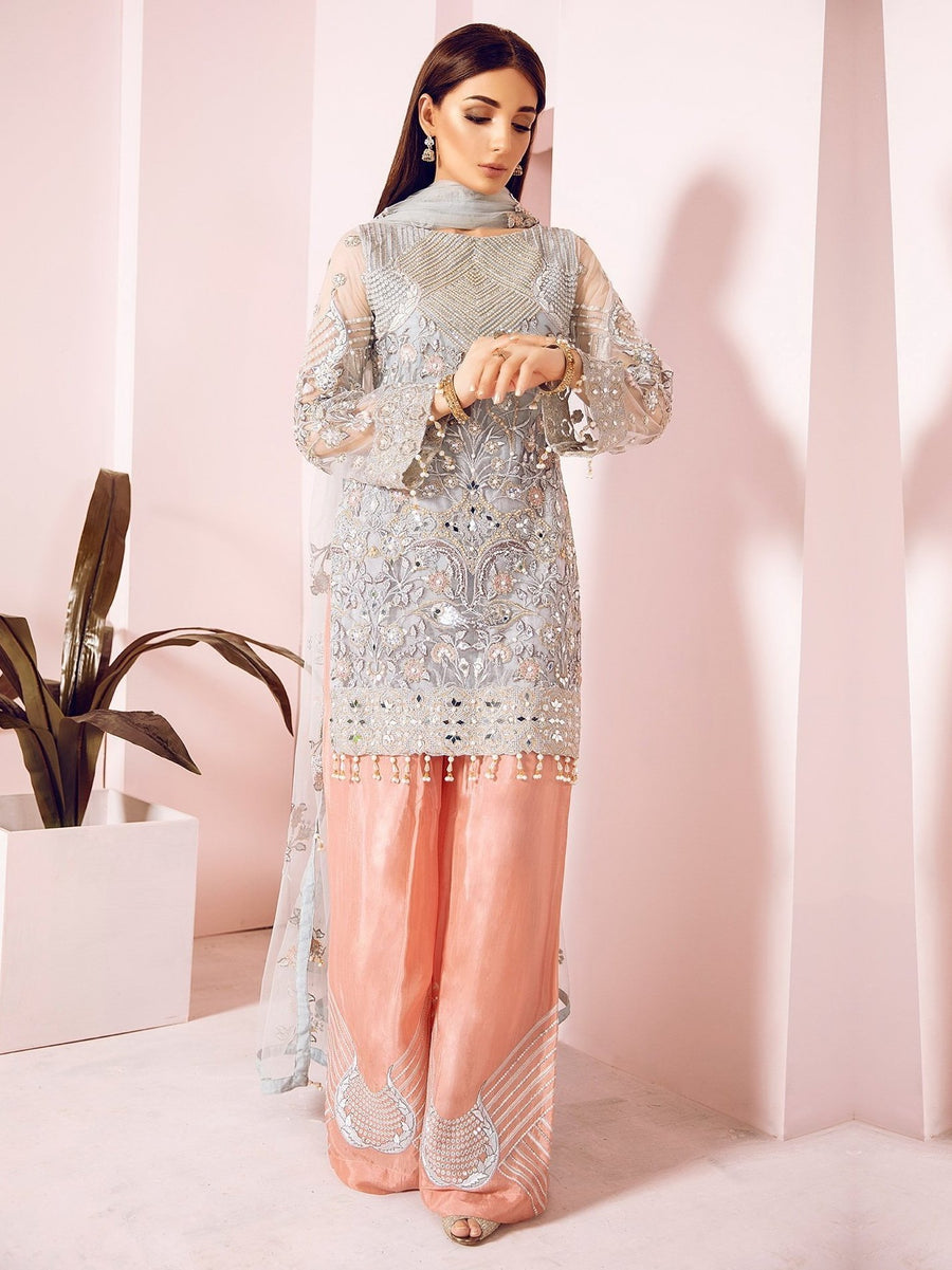 Maryum N Maria Shamrock Luxury Wedding Collection SE-01 - FaisalFabrics.pk