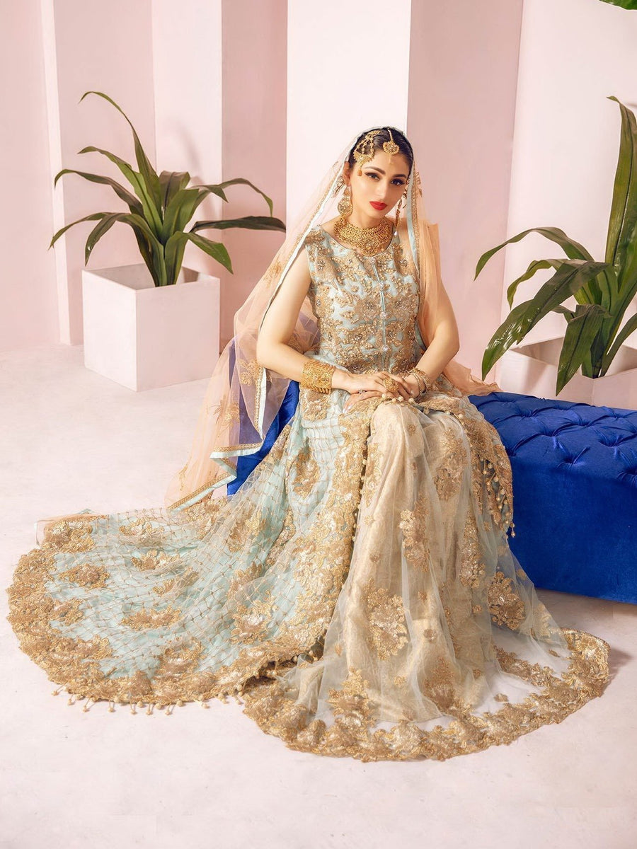 Maryum N Maria Shamrock Luxury Wedding Collection SE-09 - FaisalFabrics.pk