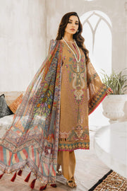 Maryum N Maria Luxury Lawn 3 Piece Embroidered Suit ML-02 Mistical Grace - FaisalFabrics.pk