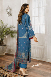 Maryum N Maria Luxury Lawn 3 Piece Embroidered Suit ML-03 Mussuil - FaisalFabrics.pk