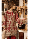 Maryum N Maria Freesia luxury Embroidered Chiffon 3Pc Suit FMM 603