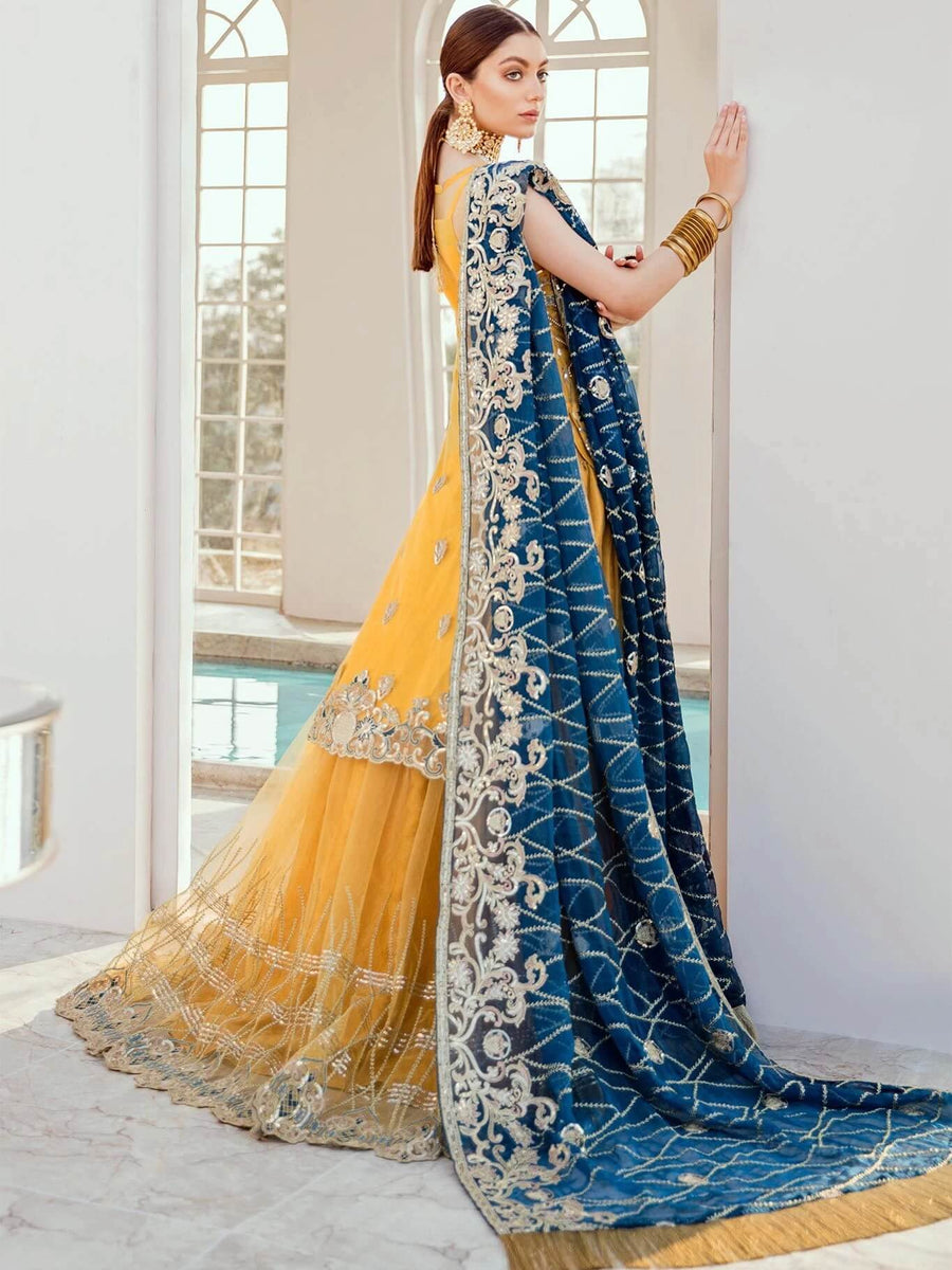 Maryum N Maria Bridal Collection 2020 EXOTIC DEEP D-03 - FaisalFabrics.pk