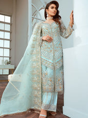 Maryum N Maria Shamrock Chiffon Collection Lush Charms SF-01 - FaisalFabrics.pk