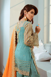 Maryum N Maria Shamrock Chiffon Collection Perles Tales SF-03 - FaisalFabrics.pk