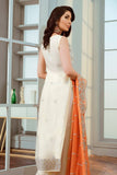 Maryum N Maria Shamrock Chiffon Collection White Breeze SF-04 - FaisalFabrics.pk