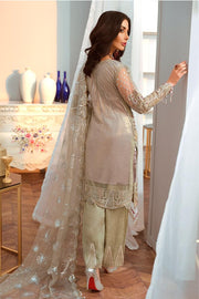 Maryum N Maria Shamrock Chiffon Collection Amethyst SF-08 - FaisalFabrics.pk