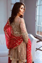 Maryum N Maria Shamrock Chiffon Collection Damask Charms SF-10 - FaisalFabrics.pk