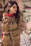 Freesia by Maryum N Maria Embroidered Chiffon 3 Pc Suit FE-03 Amaryllis - FaisalFabrics.pk