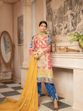 MASHQ Formal Collection Embroidered Chiffon 3Pc Suit MY-05 SADA BAHAR - FaisalFabrics.pk