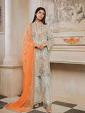 MASHQ Formal Collection Embroidered Chiffon 3Pc Suit MY-06 MOTIYA